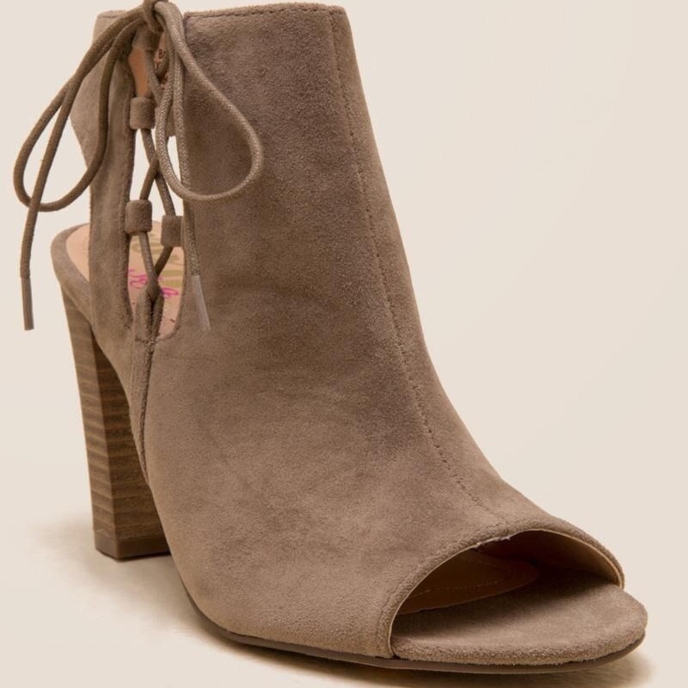 Francesca’s Platform Pumps
XOXO Battista Side Lace Up Shootie.